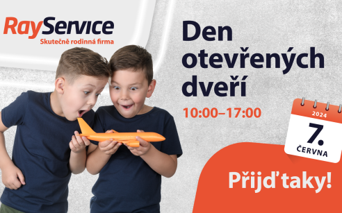 Den otevřených dveří v Ray Service 